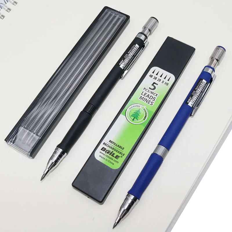 

1 pcs Plastic Metal Automatic Pencil Mechanical Sketch Pencil Drawing Sketch Activity Pencil Student School Office Stationery