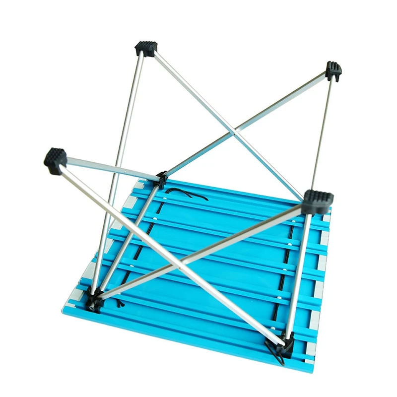  Aluminum Alloy Outdoor Travel Portable Folding Leisure Table Camping Table Fishing Table