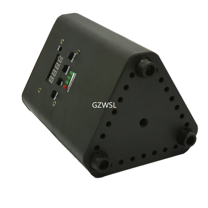 LED Par Cans 3pcs 15W RGBWA 5 in 1 Triangle Par Lights  (9)