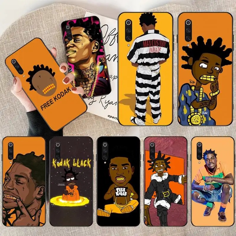 PENGHUWAN Kodak Black Rapper Coque Shell Phone Case for Xiaomi Mi9 9SE 8SE Pocophone F1 Mi8 Lite