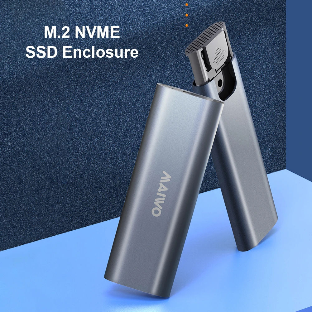 K1689 M.2 NVME SSD Box NMVE SATA чехол Корпус для жесткого диска 2230/2242/2260/2280 USB Type C адаптер |
