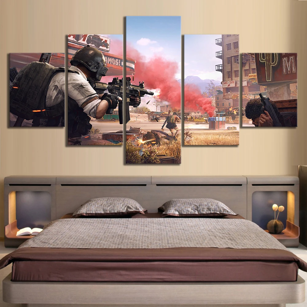 Постер для видеоигр Pubg с эффектом стимуляции поля боя настенные картины HD