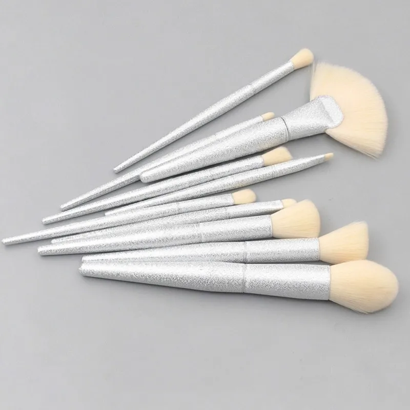 Cone-shaped Scrub Makeup Kit Brushes Foundation Loose Powder Brush Eyeshadow Eyebrow Lip Brush