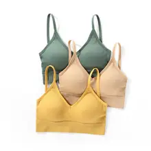 

Sexy Deep U Cup Bras For Women Push Up Lingerie Seamless Bra Wire Free Bralette Backless Plunge Intimates Female Underwear