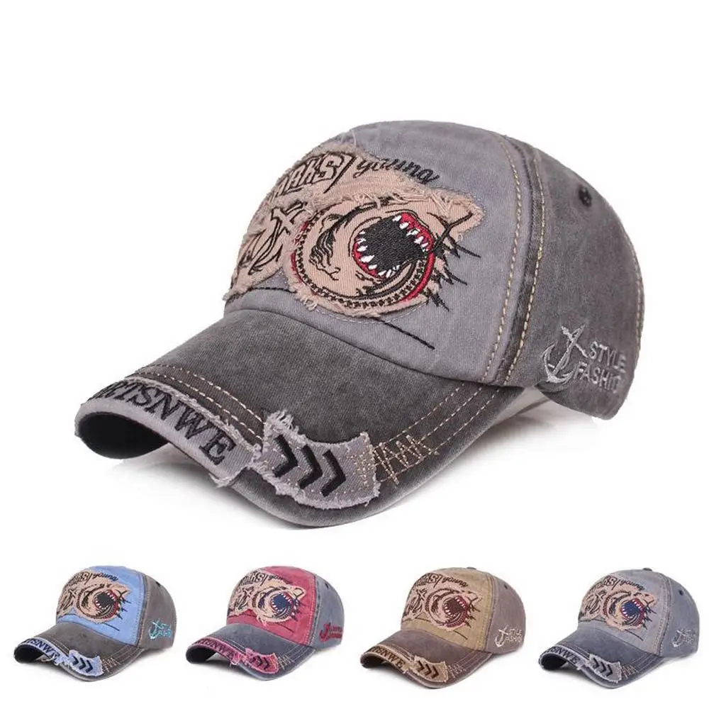 

Four Seasons Unisex Baseball Caps Retro Old Style Cotton Stitching Pattern Decoration Outdoor Sports Fashion High Quality Hats