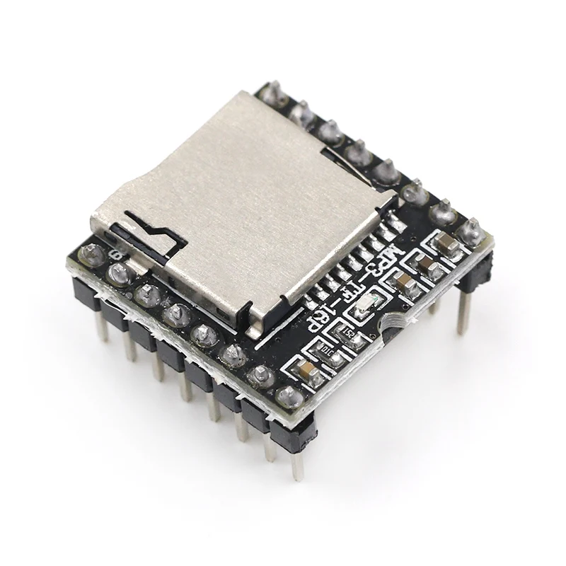 10 шт. DFPlayer мини mp3 плеер модуль MP3 голосовой для Arduino DIY Поддержка TF карты USB