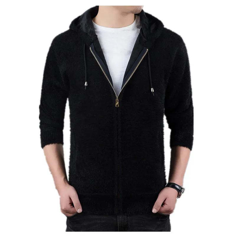 

Long Sleeve Men'S Sweaters Cardigan Winter Clothes 2020 Knitted Korea Style Casual Standard Designer Knit