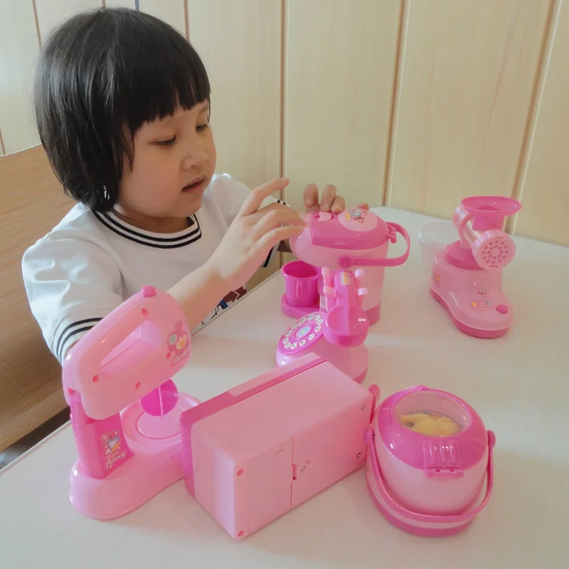 

[Douyin Celebrity Style] GIRL'S Electric Toy Washing Machine Every Family Small Appliances Non-Mini 10 Yuan