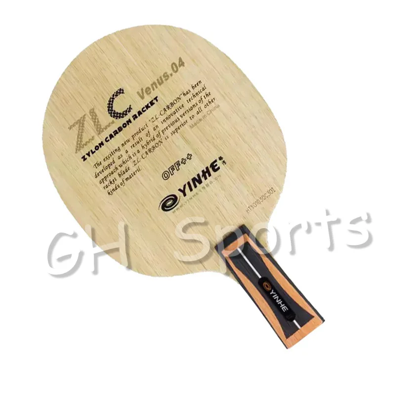 Galaxy Milky Way Yinhe V-4 ZLC Venus.04 Attack Loop OFF++ лезвие для ракетки для настольного тенниса