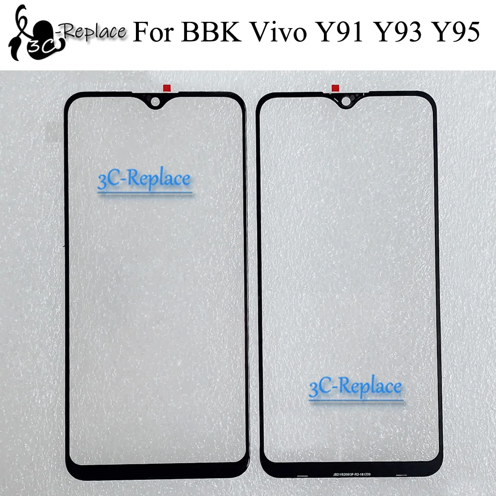 Черный/белый 6 2 дюйма для BBK Vivo Y91 Y91i Y91c Y93 Y93s Y93st Y95 переднее Сенсорное стекло