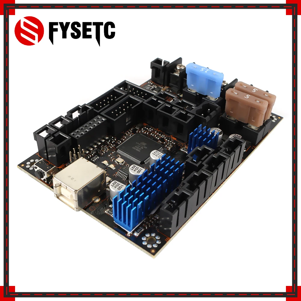 Материнская плата EinsyRambo 1 1b для Prusa i3 MK3 MK3S с 4 шаговыми драйверами Trinamic TMC2130 SPI