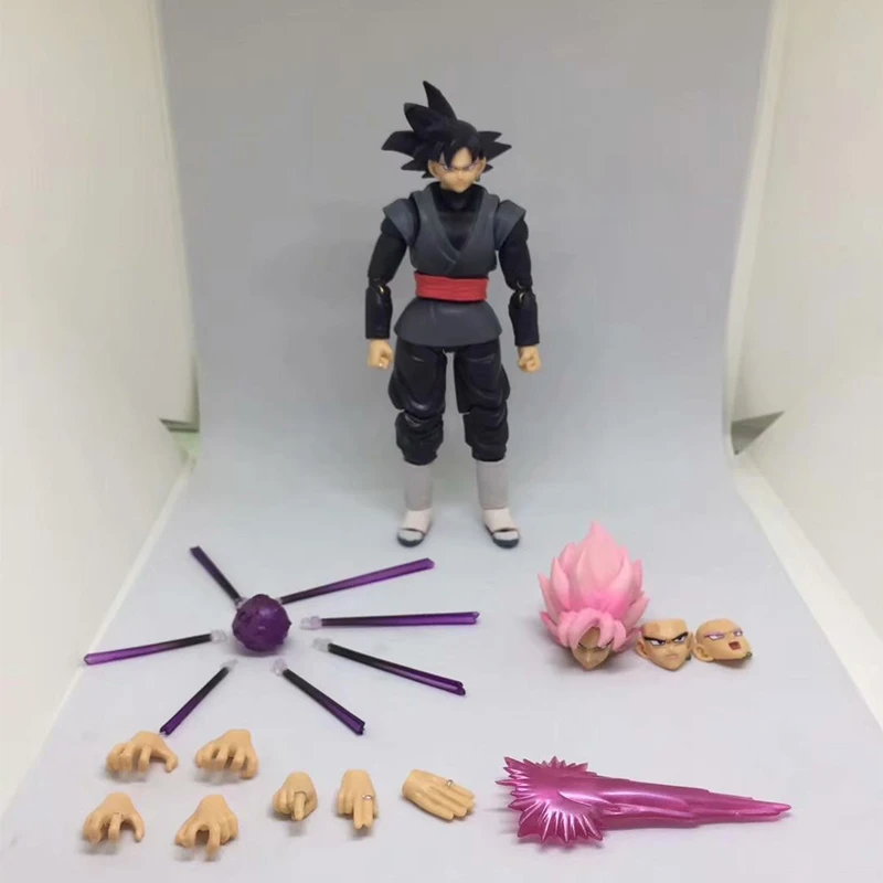 ドラゴンボールshf悟空ザマスブラックバトルスケンス コスプレデコレーション 子供向けコレクタブルドール ドラゴンボールスーパーモデル Action Figures Aliexpress