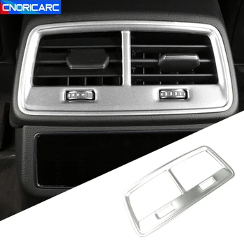 

Car Styling Armrest Rear Air Outlet Decoration Frame Cover Trim For Audi A6 C8 2019-2020 Interior Accessories Modified