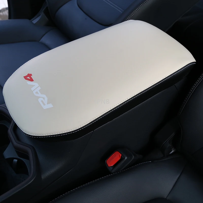 Toyota RAV4 XA50 Genuine Leather Armrest Box Cover Accessories