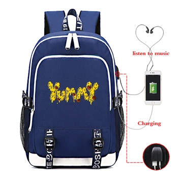 

Mochila Students School Backpack Justin Bieber Yummy Teenagers Children Usb Charging Bookbag Canvas Boys Girls School Bags