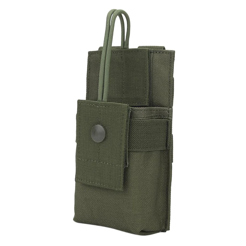 Outdoor Multi-Function Phone Walkie-Talkie Pouch Accessories Bag for Hiking Fishing Climbing Mountaineering