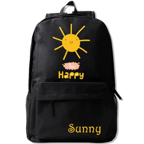 Милый детский рюкзак Happy Sunny Bookbag для мальчиков и девочек - Цвет: A