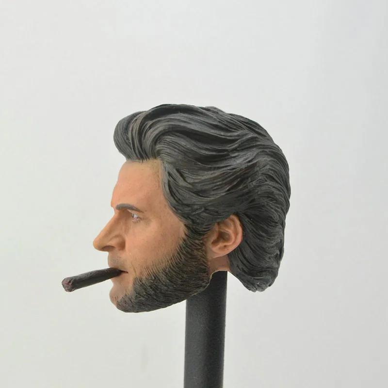 1/6 шкала, Молодежная версия, отправка с сигарой, Uncle Wolf, мужской, мальчик, голова, лепим, голова, резьба на голову, для 12 дюймов, фигурка, тело