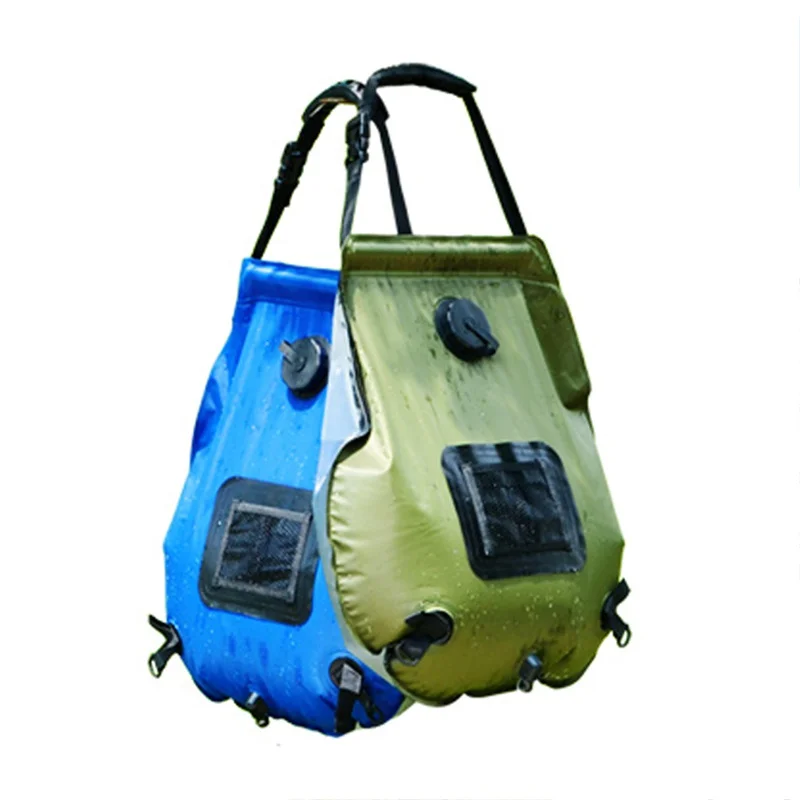 

Outdoor Camping 20L PVC Portable Shower Hiking Water Bag Water Tank Hiking Solar Energy Heated Camp Shower Bags