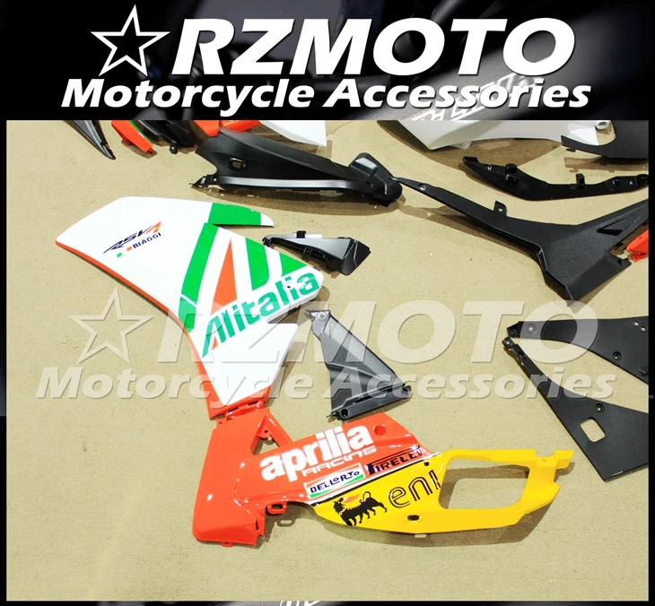 Литьевая Форма ABS Полный обтекатели наборы Подходит для Aprilia RS4 50 RS125 2012 2013 12 13 14 15 тела набор номер 3