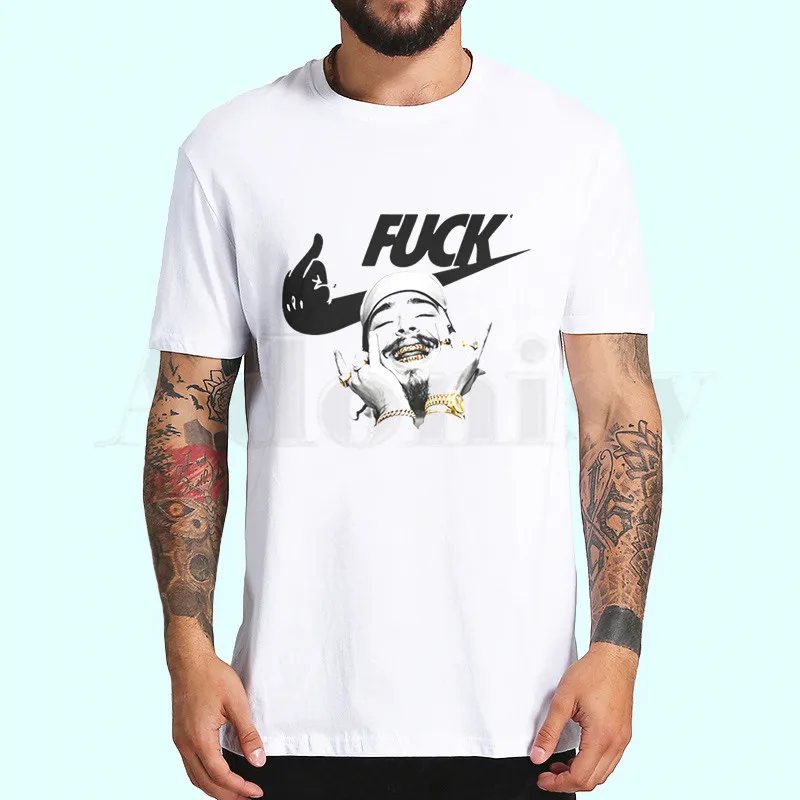 Post Malone Новая модная футболка Мужская хип-хоп Женская Харадзюку футболки с принтом топы