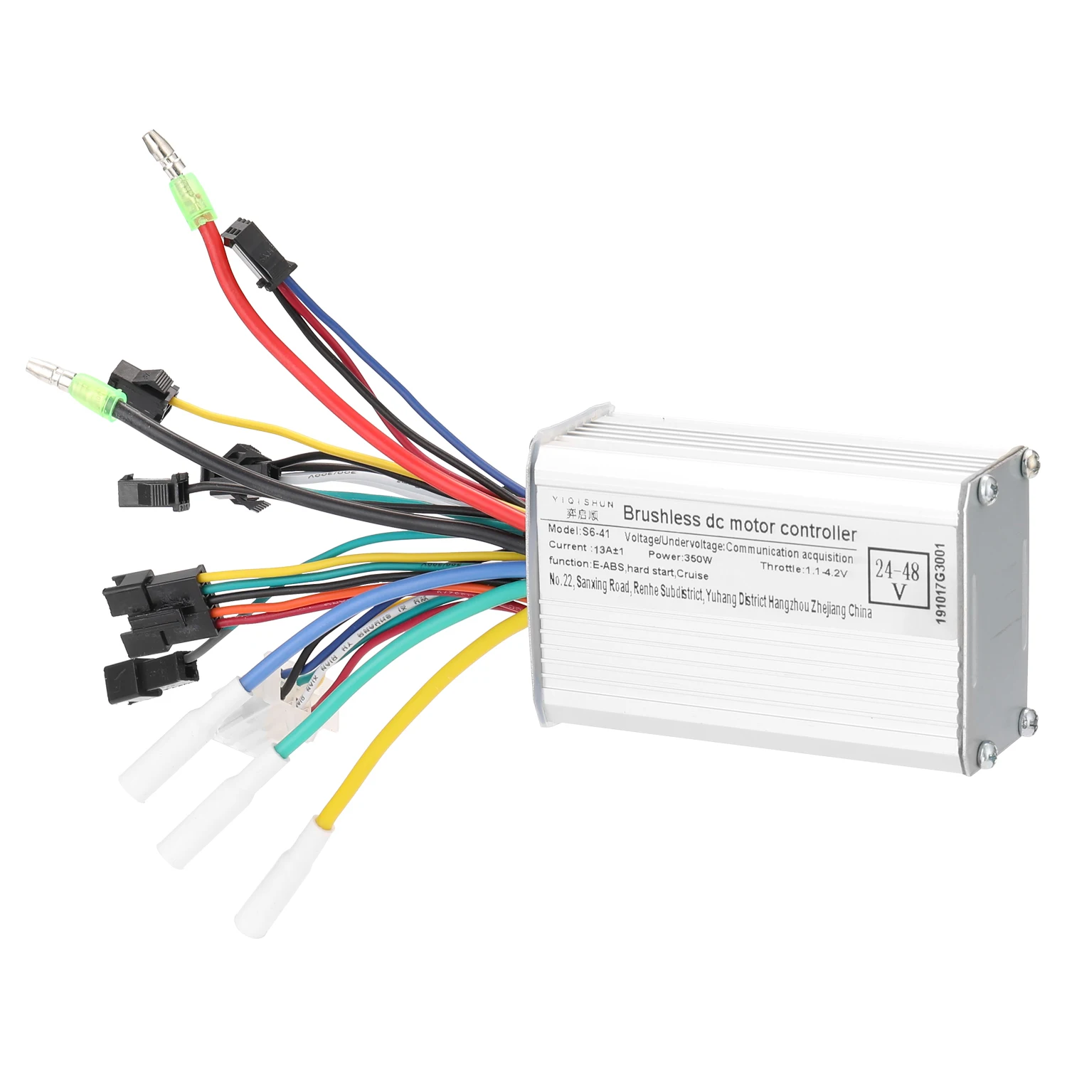24 V-48 V/36 V-60 V 350W Бесщеточный вентилятор постоянного тока бесщеточный контроллер ЖК-дисплей Дисплей Панель дроссельной заслонки ходовые электрические велосипедные преобразующие скутер бесщеточный контроллер комплект