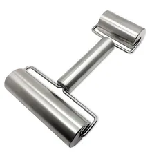 Роликовый инструмент для выпечки теста из нержавеющей стали для приготовления пасты многофункциональная Скалка пицца печенье