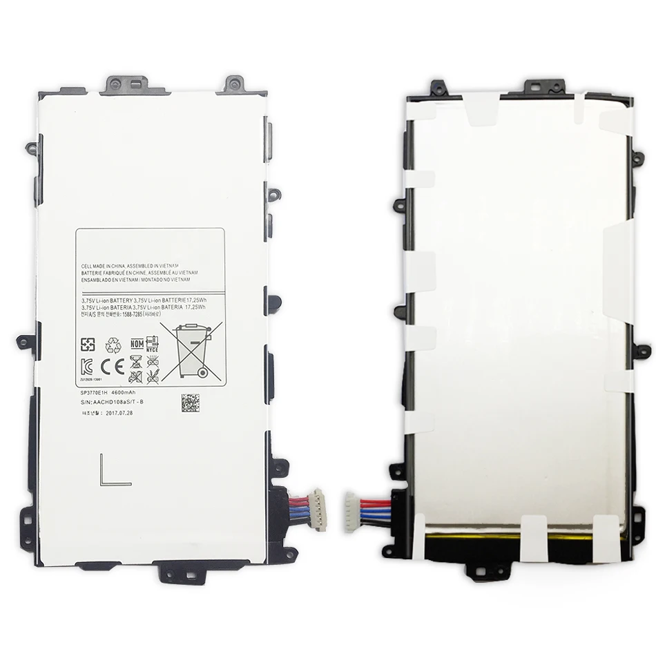 Аккумулятор SP3770E1H для Samsung Galaxy Note 8 0 GT N5100 N5120 N5110 4600 мАч сменные