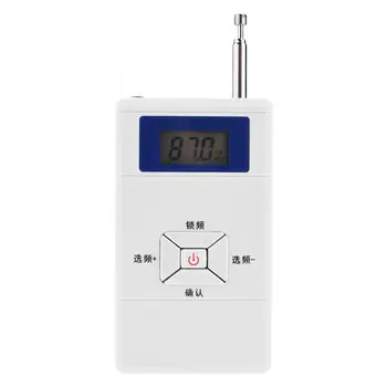 

Portable Mini Wireless FM Transmitter 70MHz ~ 108MHz Audio Stereo FM Converter Adapter radio am fm