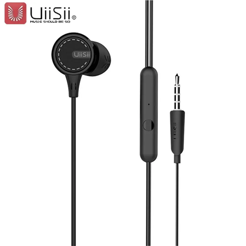 

UiiSii Super BassIn Ear Earphone Earbud Dynamic Plug Earbud Bass HIFI Earphone Bass Earbud for iPhone /Samsung Phone Xiaomi MP4
