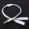 Y Splitter Cable 3.5 mm 1 Male to 2 Dual Female Audio Cable For Earphone Headset Headphone MP3 MP4 Stereo Plug Adapter Jack ► Photo 2/6