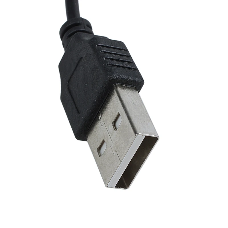 Черный DC 2 мм USB кабель для зарядки 50 см для Nokia N78 N73 N82