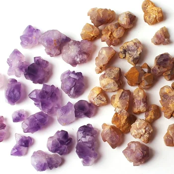 

30g/50g Natural Amethyst Quartz Crystal Vug Raw Stone Rough Quartz Specimen Irregular Gravel Crystal Rock Purple Mineral Pendant
