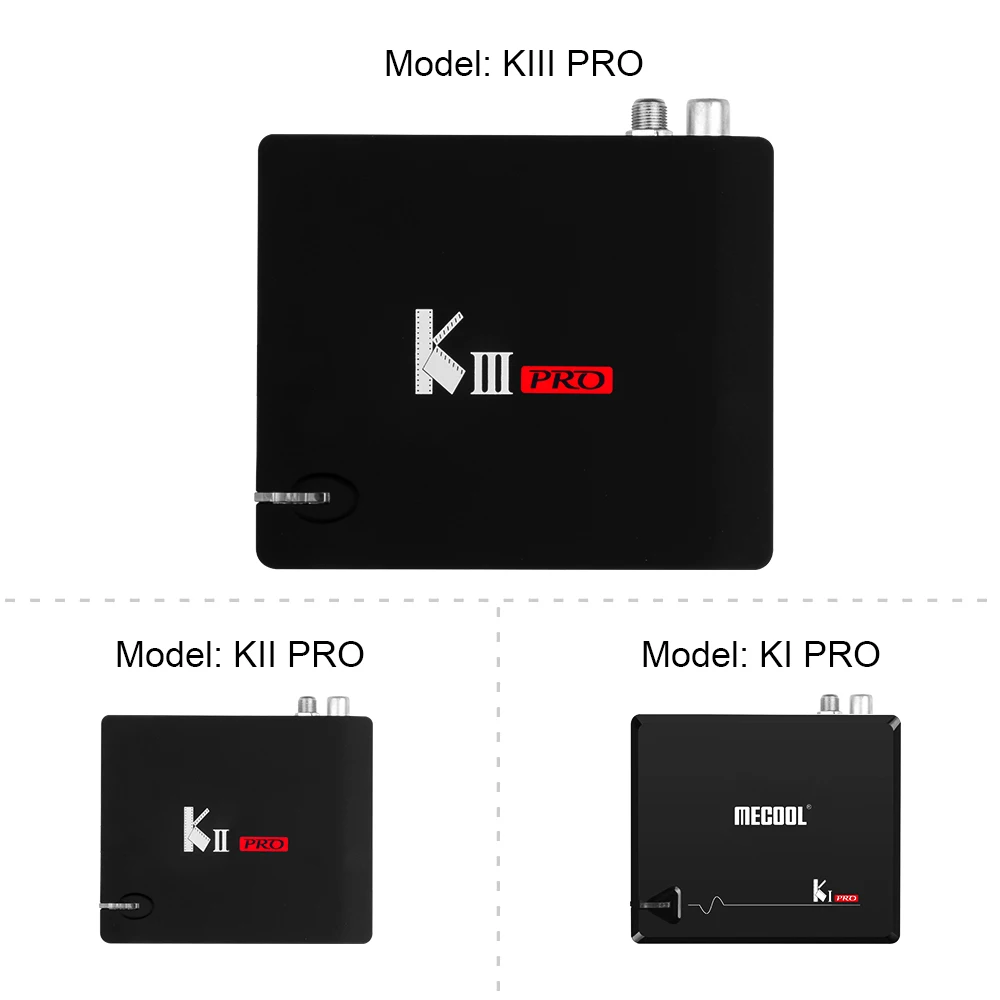 KIII PRO Amlogic S912 Android ТВ коробка 3 Гб оперативной памяти, 16 Гб встроенной памяти, DVB-S2 DVB-T2 DVB-C декодер+ KI PRO Декодер каналов кабельного телевидения PRO ТВ Box Amlogic S905D 2G/16G