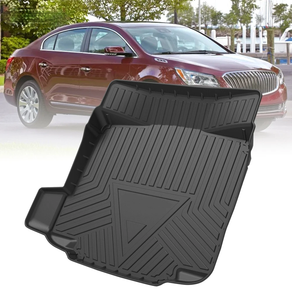 

TPE Trunk Mat For Buick LaCrosse 2010 2011 2012-2016 Car Waterproof Non-Slip Custom Rubber 3D Cargo Liner Accessories