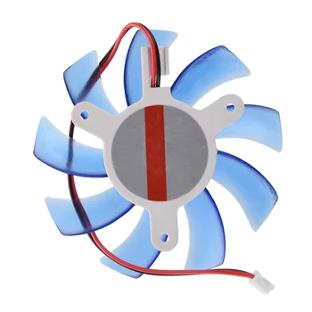 

PC VGA Display Video Card Heatsink Cooler Cooling Fan Blue