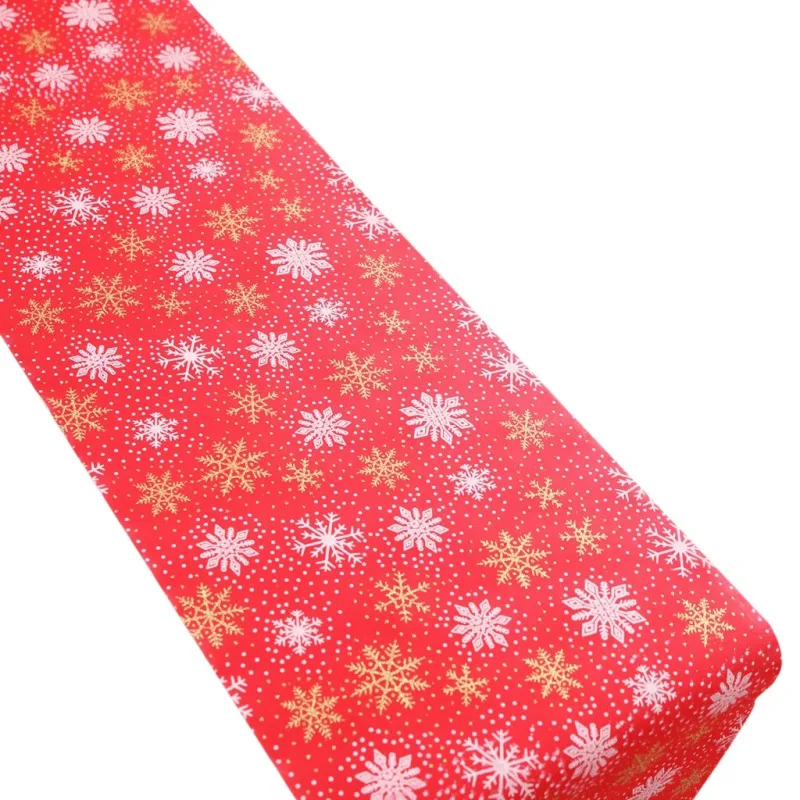 270x29cm Рождественская скатерть лося с цветочным принтом скатерть красный, льняной настольный бегун праздничное мероприятие обеденный стол Dcorations - Цвет: 270x29cm