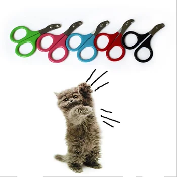 

Pet Cat Dog Nail Care Clip Portable Tools Clipper Nail File Puppy Dog Cats Toe Care Tools Cat Grooming Supplies Nail Clippers