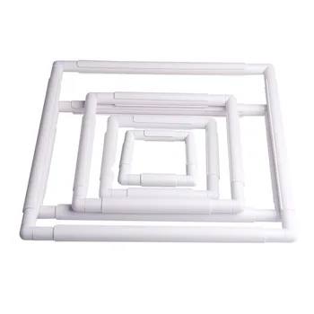 

Universal Plastic Embroidery Frame Cross Stitch Hoop Sewing Craft Tool L4MF