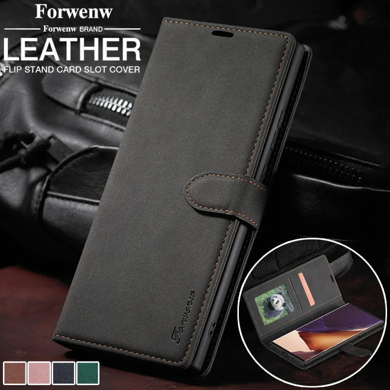 Flip Leather Case Coque For Samsung Galaxy Note 20 Ultra 10 9 S21 S20 FE S10 S9 S8 Plus A51 A21S Wallet Card Cover Etui Hoesje | Мобильные