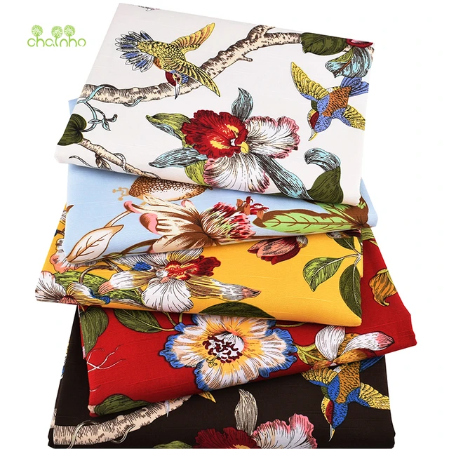 50x145cm Colored Cotton Canvas Fabric For Sofa, Textile Bags, Diy