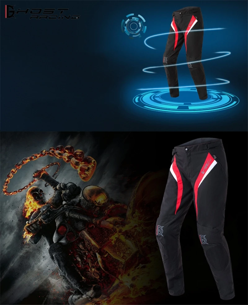 GHOST RACING Slider Pants защита для колена блок мотоцикл мотокросс мотоцикл наколенники для верховой езды защита для ног наколенники