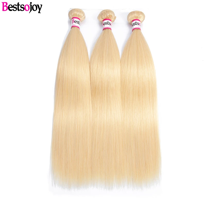 [Bestsojoy] прямые 10 “26” м бразильские волосы Remy 100% натуральные кудрявые пучки волос 3