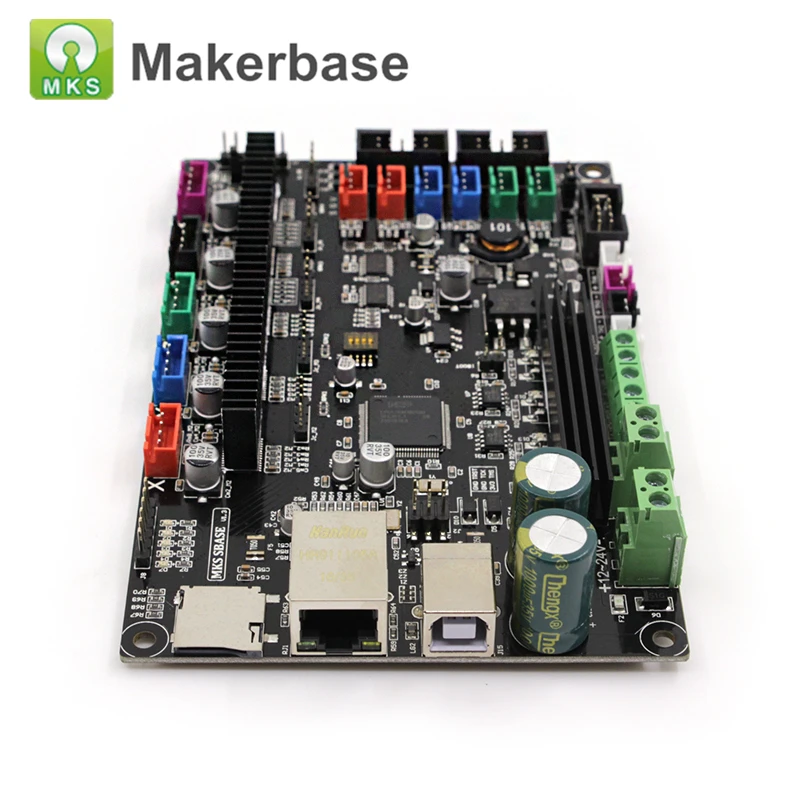 3D-принтеры Запчасти плата контроллера MKS SBASE V1.3 32-битный Arm платформа с открытым исходным кодом Smoothieboard Совместимость Smoothieware