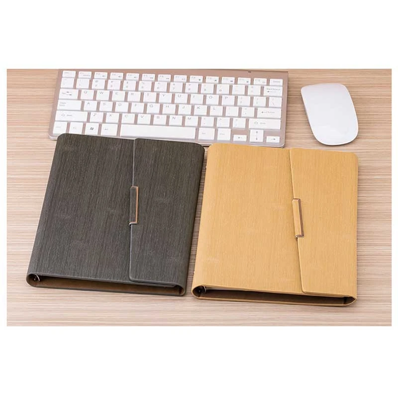A5 Loose-Leaf Notebook Stationery Leather Business Office Notebook Diary Memo Loose-Leaf Notebook