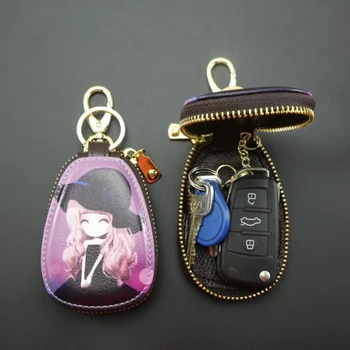 

Lovely Key Bag Lady Korean Multi-function Bag Stylish ZIP Mini Bag One-piece Car Key Bag Fashion Change Purse Portfel Overwatch