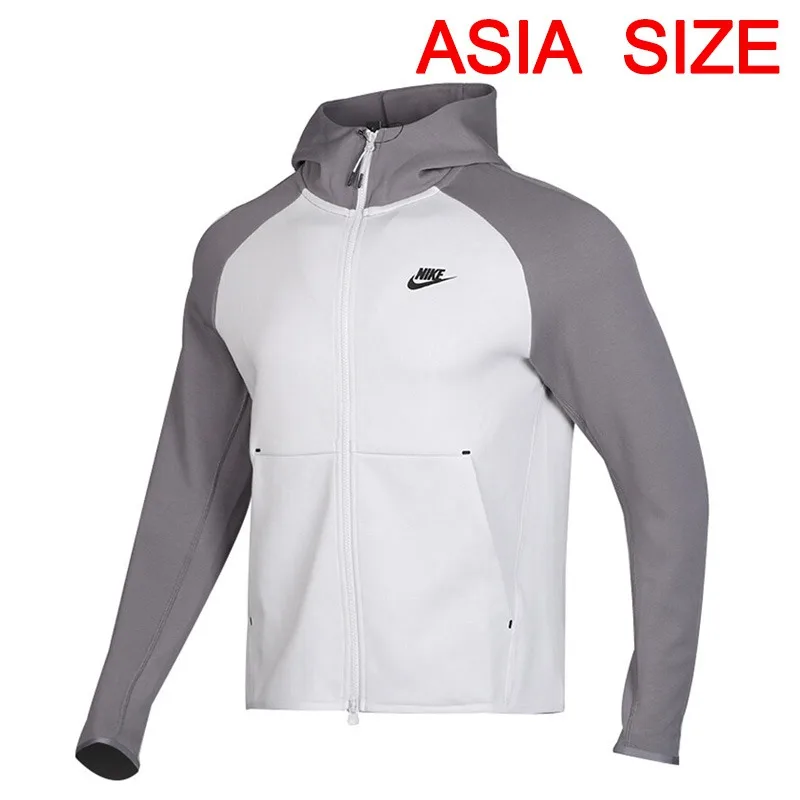 928484078 Original New Arrival NIKE NSW TCH FLC HOODIE Men's Jacket Hooded Sportswear - Цвет: 928484078