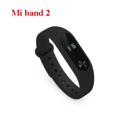 Xiaomi mi полоса 4/полоса 3/полоса 2 AMOLED экран mi band 4 Smartband фитнес-трекер Bluetooth Спорт водонепроницаемый смарт-браслет - Цвет: xiaomi band 2