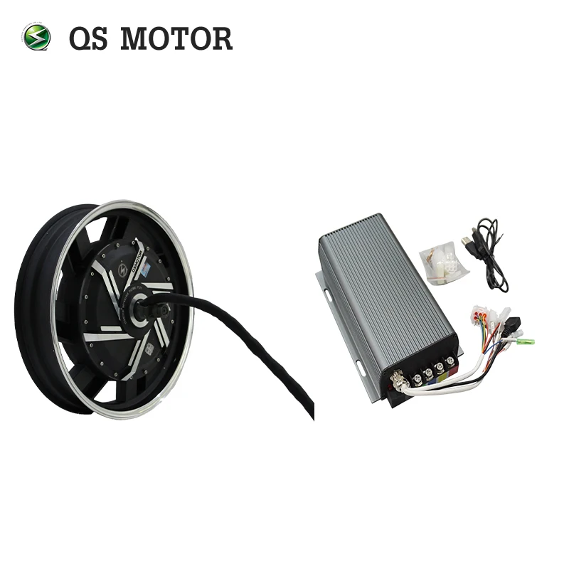 US $430.17 QS Motor 16inch 273 3000W Electric Motorcycle KitE Motorcycle Kit Electric Motorcycle Conversion Kit With SVMC72150