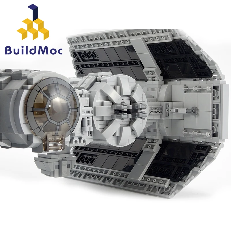 BuildMOC совместимые ноги Звездные войны MOC серии 13952 строительные блоки солдат фигурки бомбардировщик кирпич детские игрушки подарки